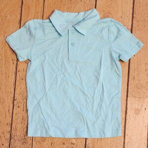 Jumping Beans Toddler Light Blue Polo Shirt Size 4T
